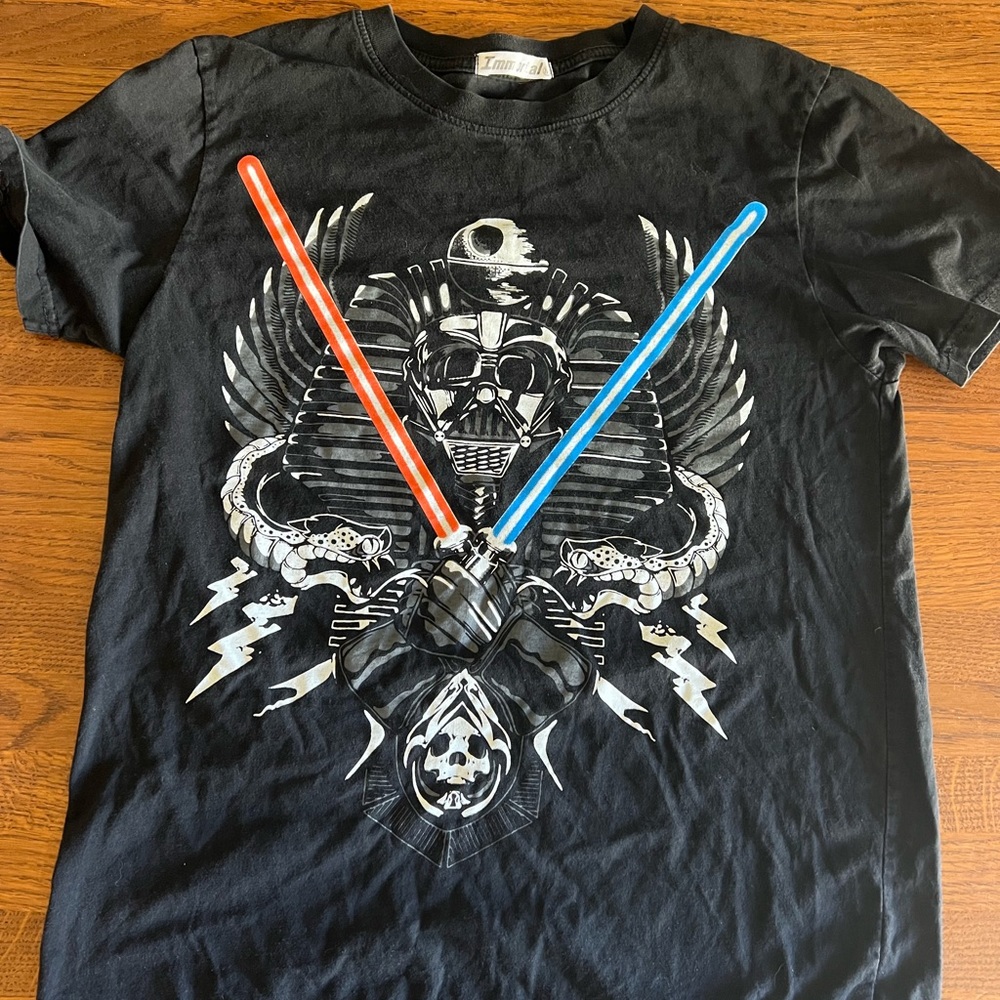 Darth Vader Egyptian Pharaoh Lightsaber T Shirt